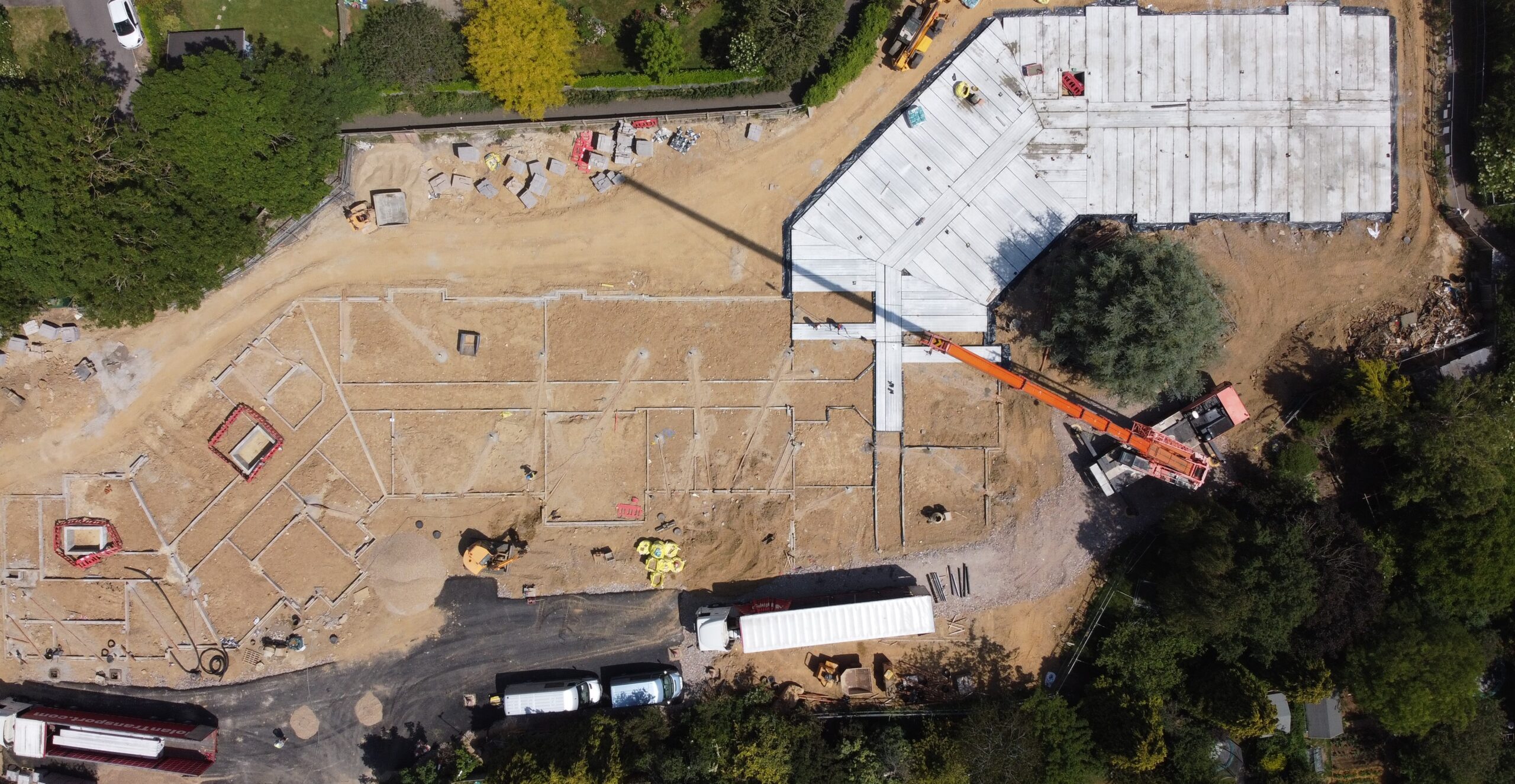 Chichester: Plank installation