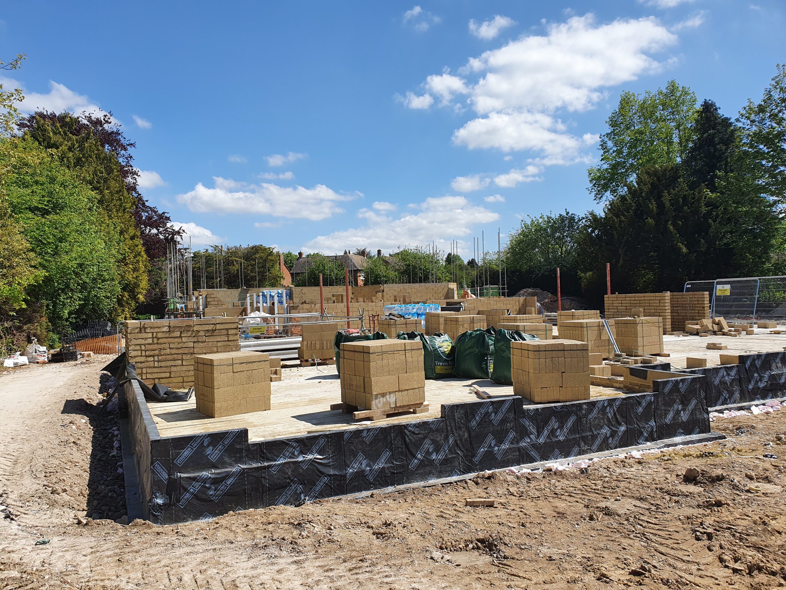 Newmarket Phase four Brickwork
