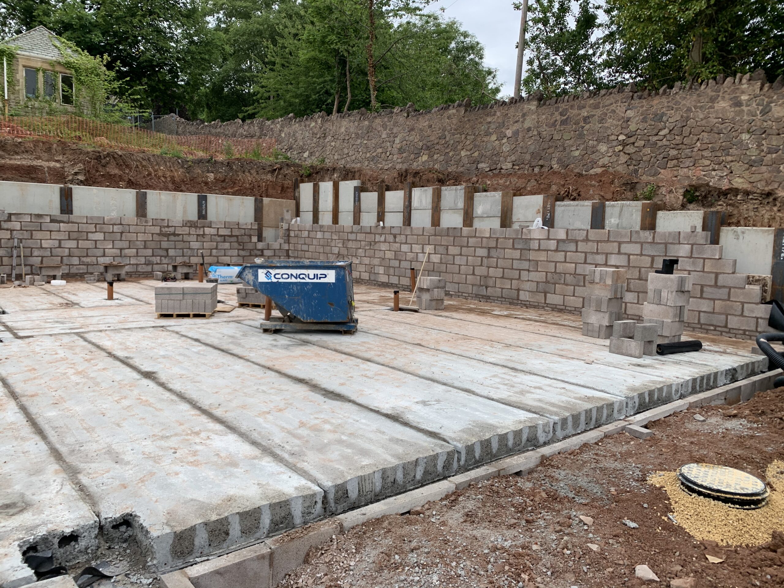 Malvern: Ground floor Steels