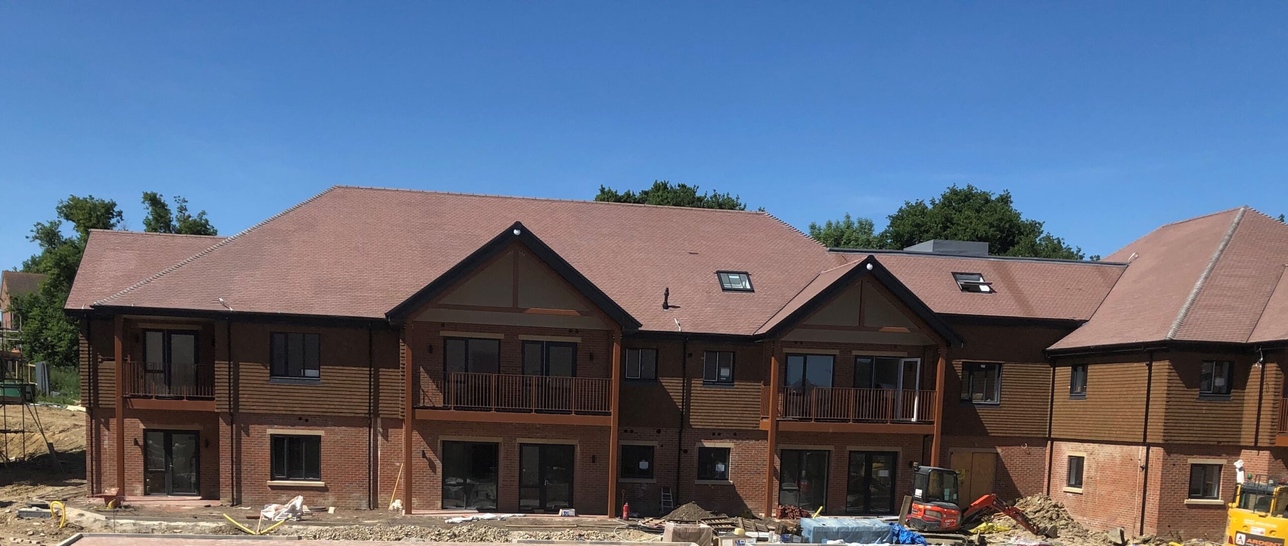 South Chailey: Cottage superstructure commenced